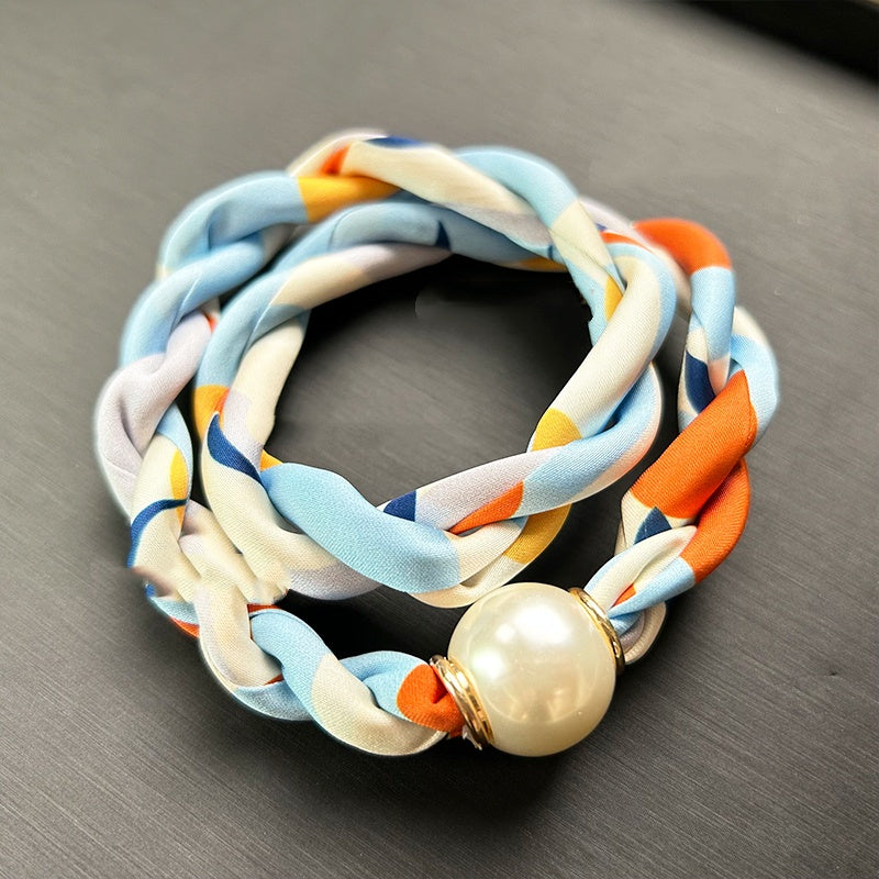 Twisted Chain "Effortless" Scarf Set
