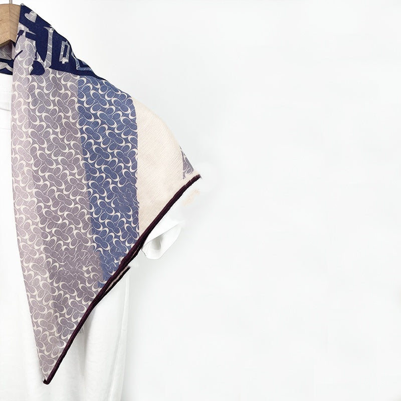 British carriage double-sided color warm scarf