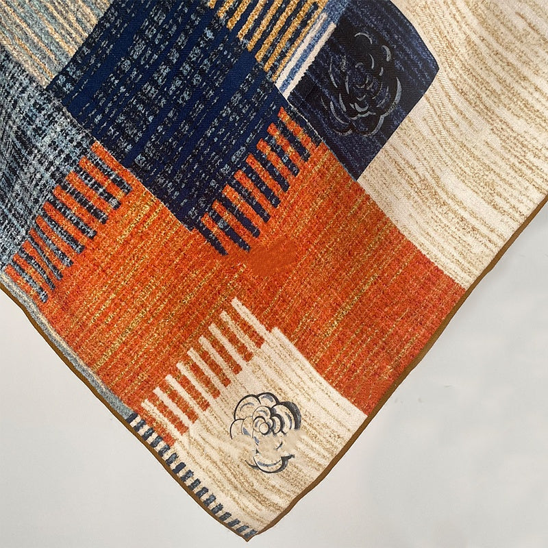 Sugar Cube Camellia Classic Versatile Scarf