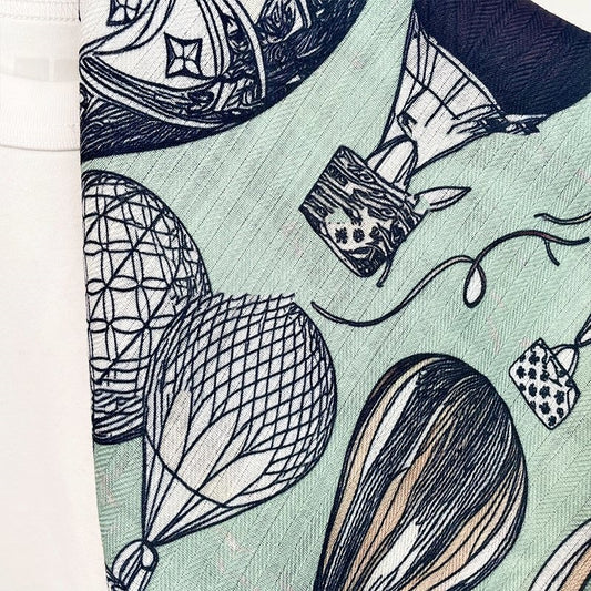 Hot Air Balloon Fashionable and Versatile Warm Scarf