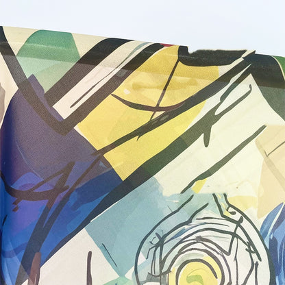 Artist-Style Oil Painting Print Square Scarf (70cm)