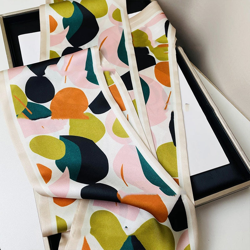 Colorful Summer Dopamine Long Scarf