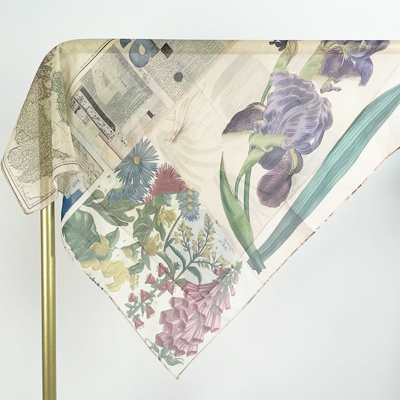Floral Lightweight & Breathable Scarf (70cm)