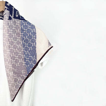 British carriage double-sided color warm scarf