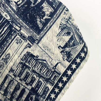 French manor vintage velvet warm scarf