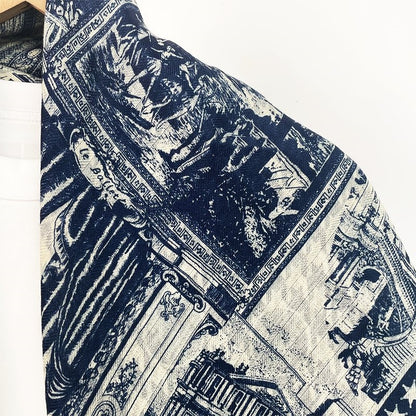 French manor vintage velvet warm scarf