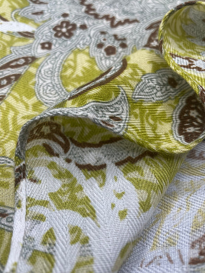 Jixiang Velvet-Cotton Thickened Warm Scarf 65×65cm