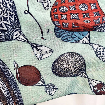 Hot Air Balloon Fashionable and Versatile Warm Scarf