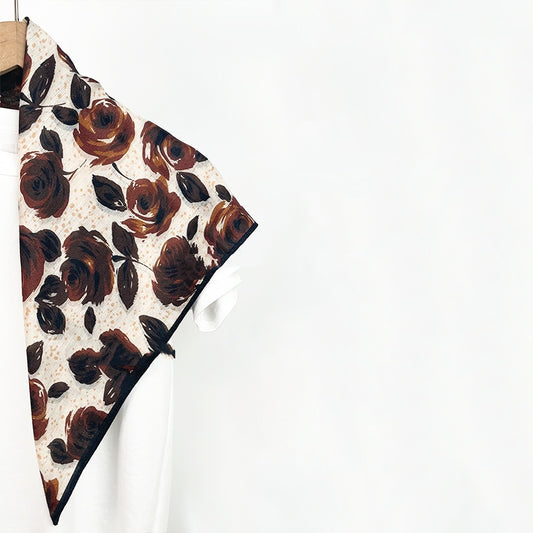 Vintage Rose French Style Warm Scarf