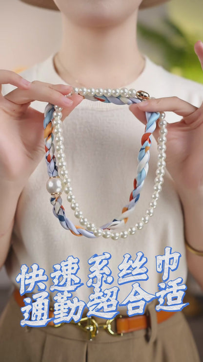Twisted Chain "Effortless" Scarf Set